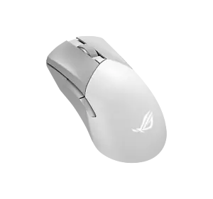 ASUS ROG Gladius III Wireless AimPoint White RGB Gaming Maus, weiß - Bild 1 von 5