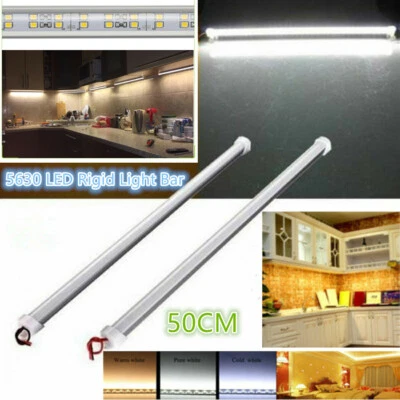 50CM Hard Rigid LED Strip Lamp Aluminium Shell Camping Fishing Boat Light Bar  - Image 1 of 4