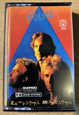 THE POLICE * ZENYATTA MONDATTA * RARE CASSETTE ALBUM MADE IN INDONESIA TIG 576 - Image 1 of 4