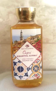 Bath & Body Works Capri Coastal Citrus Shower Gel 10 Oz Lemon SEALED NEW - Picture 1 of 4