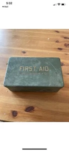 vintage Bell SYSTEM FIRT AID METAL BOX - Picture 1 of 11