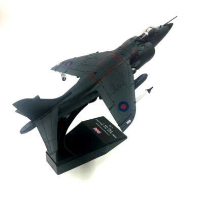 1:72 Scale Alloy Diecast Military Model Royal Navy Sea Harrier Fighter Aircraft - Image 1 of 4