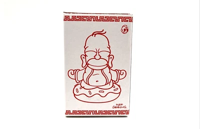 Simpsons Gold Homer Buddha 3” Collectible Kidrobot Lootcrate 2015 Golden Variant - Image 1 of 4