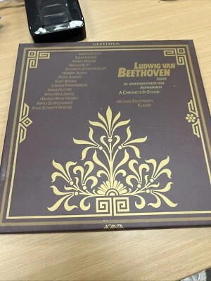 RARE 4 LP BOX BEETHOVEN SCHWARZKOPF RAUCHEISEN PIANO RICHARTZ VIOLIN  - Image 1 of 4
