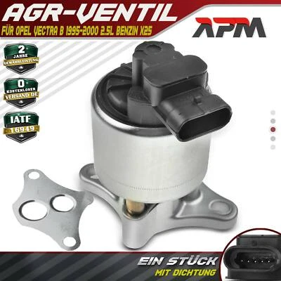 Válvula AGR Enfriador de Recirculación para Opel Vectra B 1995-2000 2.5L Gas X25 - Imagen 1 de 4