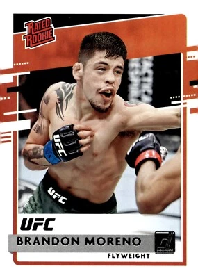 Brandon Moreno - 2021 Panini Donruss Rated Rookie Card #26 - Image 1 of 2