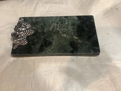 Godinger мрамор и олово сыр charcuterie доска виноград ручки 10 «x 6» - Изображение 1 из 4