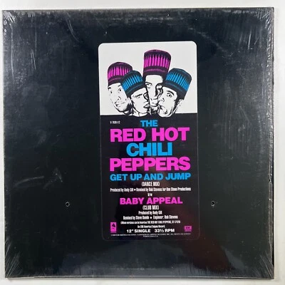 Red Hot Chili Peppers “Get Up & Jump/Baby Appeal (Dance Mix)” LP/EMI (EX) Shrink - Imagem 1 de 4