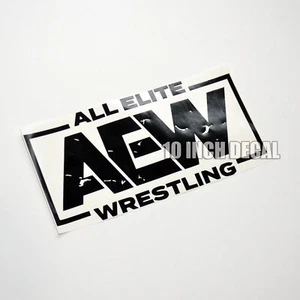 AEW Wrestling Sticker Decal 10 pulgadas All Elite Wrestling Car Decal Window Locker - Imagen 1 de 2