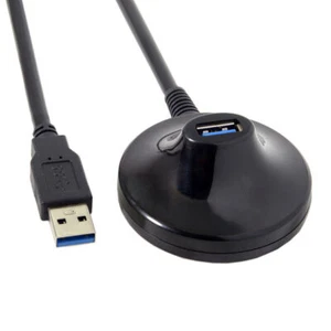 Jimier USB 3.0 Type-A Male to Female Extension Dock station Docking Cable 0.8m - Picture 1 of 8