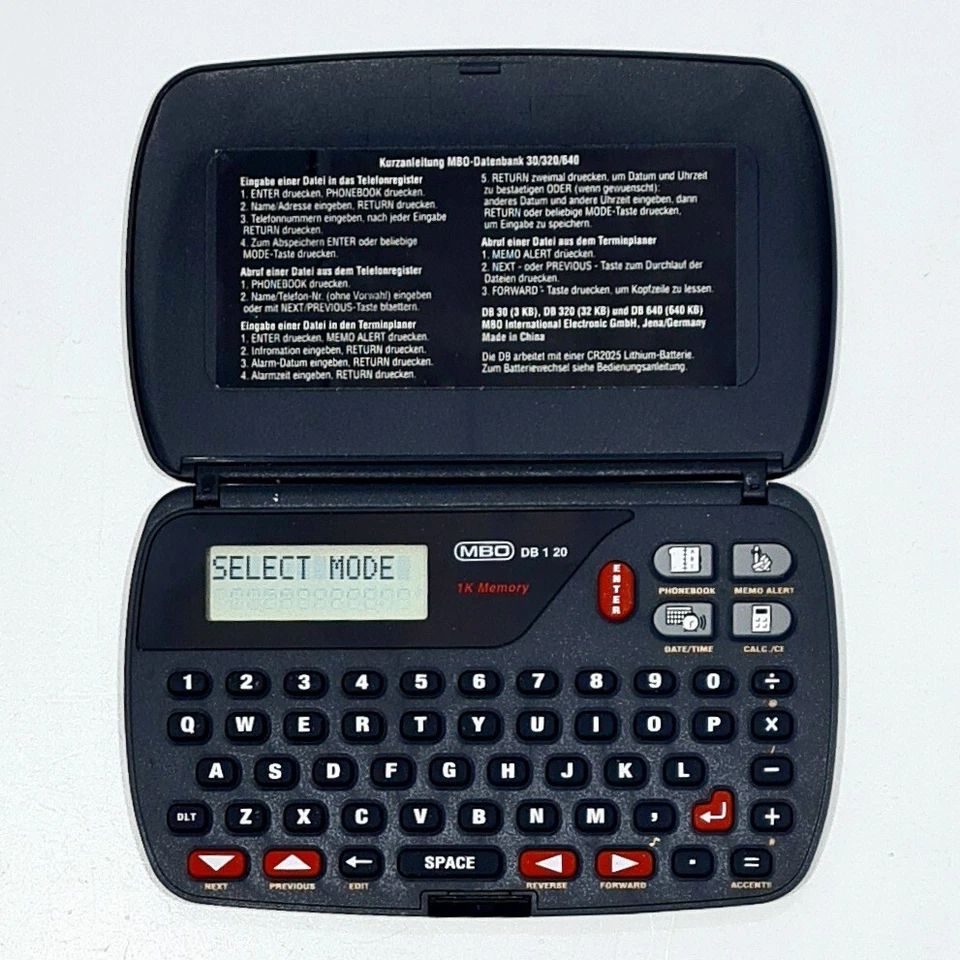 ©1989 MBO Electronic Digitale Datenbank DB 1 20 Retro Rechner/Vintage Computer - Bild 1 von 1