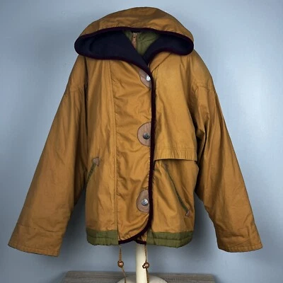 Abrigo Parka Vintage Años 80 The Limited Para Hombre ColorBlock Grunge Streetwear Chaqueta Foto 1 de 4