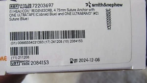 Ancoraggio sutura sigillato SMITH & NEPHEW 72203697, dimensioni 4,75 mm, con sutura, 12/24 - Foto 1 di 5