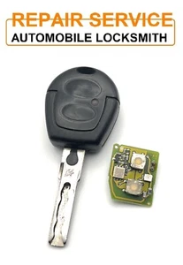 Repair service for VW Volkswagen Skoda Seat Ford 2 button remote key fob repair - Picture 1 of 1
