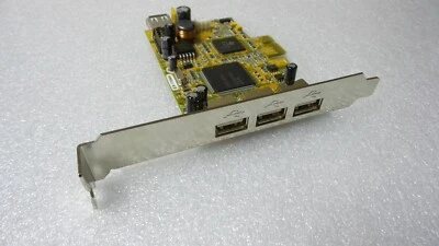 Exsys EX-11064 PCI Express x1 scheda USB 2.0 3 x porta ext 1 x interno alto profilo - Immagine 1 di 2