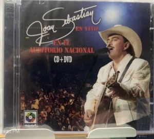 RARE No Longer Made CD & DVD Joan Sebastian en vivo en el Auditorio Nacional NEW - Picture 1 of 2