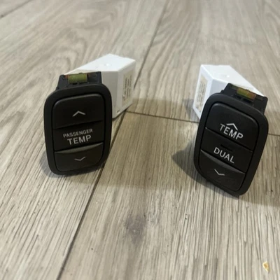 Interruptor de control de temperatura doble Lexus LS430 2001-2006 conductor pasajero OEM Foto 1 de 4