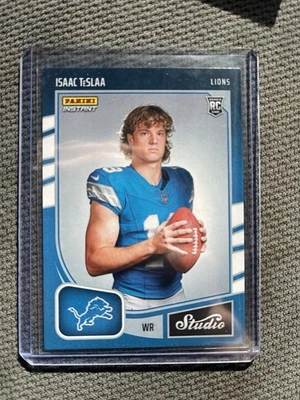Panini Instant NFL STUDIO ROOKIES 2025 ISAAC TESLAA DETROIT LIONS RC SP #’d/367 Foto 1 de 2