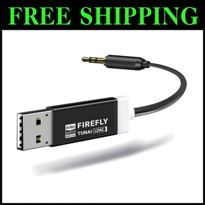 Firefly LDAC Bluetooth 5.0 Adapter: Hi Res Audio Receiver - Image 1 of 4