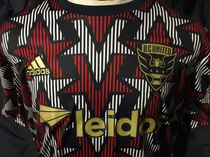 Fourth of July Rare Adidas DC United 2019 Red White Blue Soccer Jersey Size 2XL - Picture 1 of 4