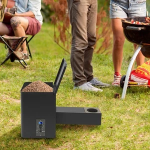 Pellet Smoker Pellet Hopper Assembly Kit Electric Wood Pellet Smoker Grill Part - Picture 1 of 24