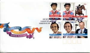 2007 Legends Of Australian Horse Racing - FDC APM39091 - Picture 1 of 2