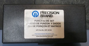 Precision Brand & Punch Die Set UPC 40105 - Picture 1 of 9