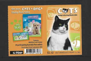 AUSTRALIA 2004 $2.50 CATS BOOKLET SB174 - Picture 1 of 1