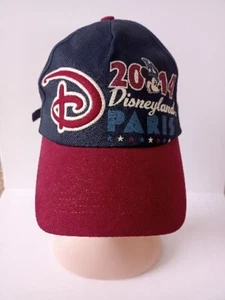 Disneyland Paris 2014 Cap Hat Strap back With Tags Mickey Mouse Preowned Free... - Picture 1 of 6