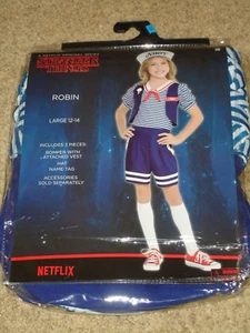 Costume, Female, Stranger Things, Robin, Child L 12-14, NIP - Picture 1 of 5