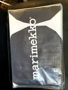 Marimekko Sheet Set Kivet FULL size NEW Unopened Estate Find Black Dots on White - Picture 1 of 4