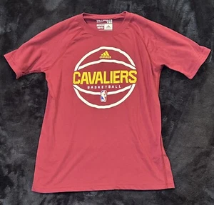 adidas ULTIMATE TEE Boys Youth Medium 10/12 Cleveland Cavaliers T-Shirt NBA - Picture 1 of 3