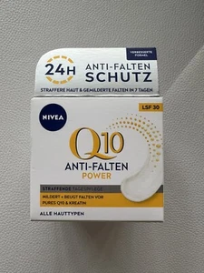 2x NIVEA Q10 LSF30 Power Anti Falten Tages Gesichtspflege Creme 50ml Neu - Bild 1 von 6