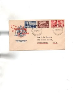 Australia FDC Sc#241a,242,243 cachet - Picture 1 of 1