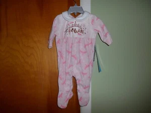 Disney Baby Romper Sleeper IF THE CROWN FITS Girl Size 0-3 Months NWT - Picture 1 of 6