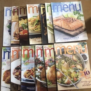 Posten 13 Wegmans Menü Zeitschriften hintere Ausgaben von 2006-2011 Essen Rezepte Kochen - Bild 1 von 14