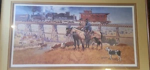 WESTERN KUNST YELLOWSTONE GROSSE BERÜHMTE KUNST VON GARY CARTER "DOC" (92) 198/850 - Bild 1 von 22