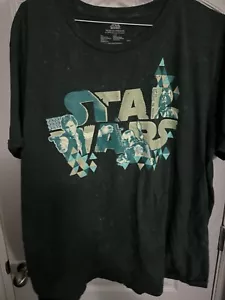 Offizielles Star Wars Herren Acid/Stone Washed Tshirt - 3XL XXXL - Neu ohne Etikett - Bild 1 von 2