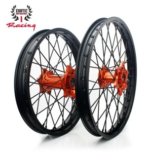 21/18" KTM Complete CNC Wheel Set SX SXF EXC 125-530 2003-2023 Husqvarna Gas Gas - Picture 1 of 5