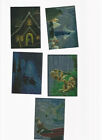 1987 HILDEBRANDT ARTWORK SUPER GLOSSY 5 CARDS NM-M