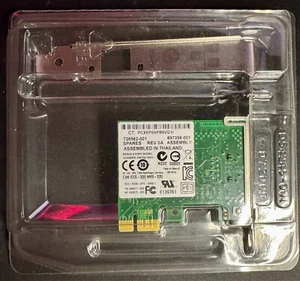 HP 728562-001 697356-001 Intel I210-T1 Gigabit Ethernet/Network Card PCI-E NIC - Picture 1 of 2