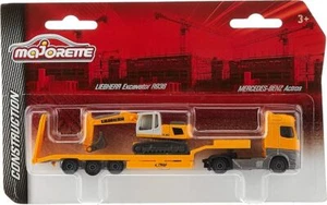 Liebherr Excavator R936 + Mercedes-Benz Actros Majorette Construction 1:87 Scale - Picture 1 of 3