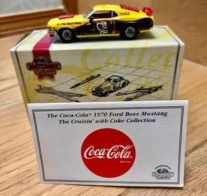 Matchbox 70 1970 Ford Boss Mustang Coca Cola Die-Cast 1:43 YMC05/B-M - Bild 1 von 10