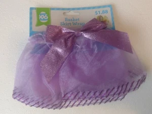 Falda Cesta de Pascua Púrpura - Totalmente Nueva con Etiquetas - Envío Gratuito - Imagen 1 de 2