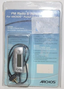 Radio y control remoto Archos FM para grabadora de video de bolsillo AV400 500656 RCFM-01 - Imagen 1 de 6