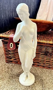 Rosenthal, Girl Standing, R. Kaesbach, Porcelain, 35cm. Pristine Condition - Picture 1 of 9