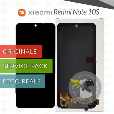 DISPLAY ORIGINALE XIAOMI REDMI NOTE 10S 4G M2101K7BG M2101K7BI 7BNY SCHERMO OLED - Immagine 1 di 2