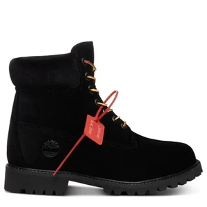 Off White x Timberland Velvet Boots NEW Sneakers Shoes - Bild 1 von 7