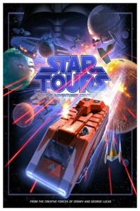 DISNEY WORLD STAR TOURS #1 - SAMMLERPOSTER - KAUFEN SIE 2 ERHALTEN SIE 1 GRATIS!! - Bild 1 von 3
