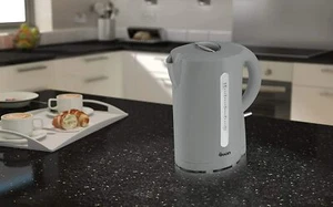 Swan Grey 1.7L Jug Kettle, Lightweight, Cordless Design, 1850-2200W, Brand New - Picture 1 of 3